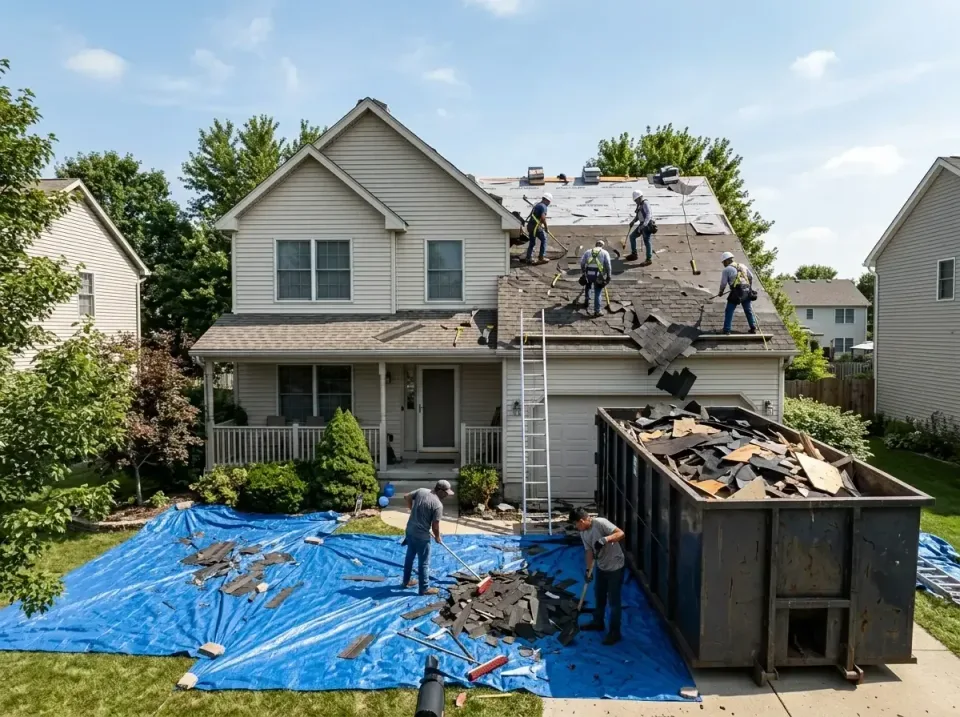 roof-replacement-debris-remova-004 — frequently asked questions, Cheapest Dumpster Rentals in Shady Hills, FL